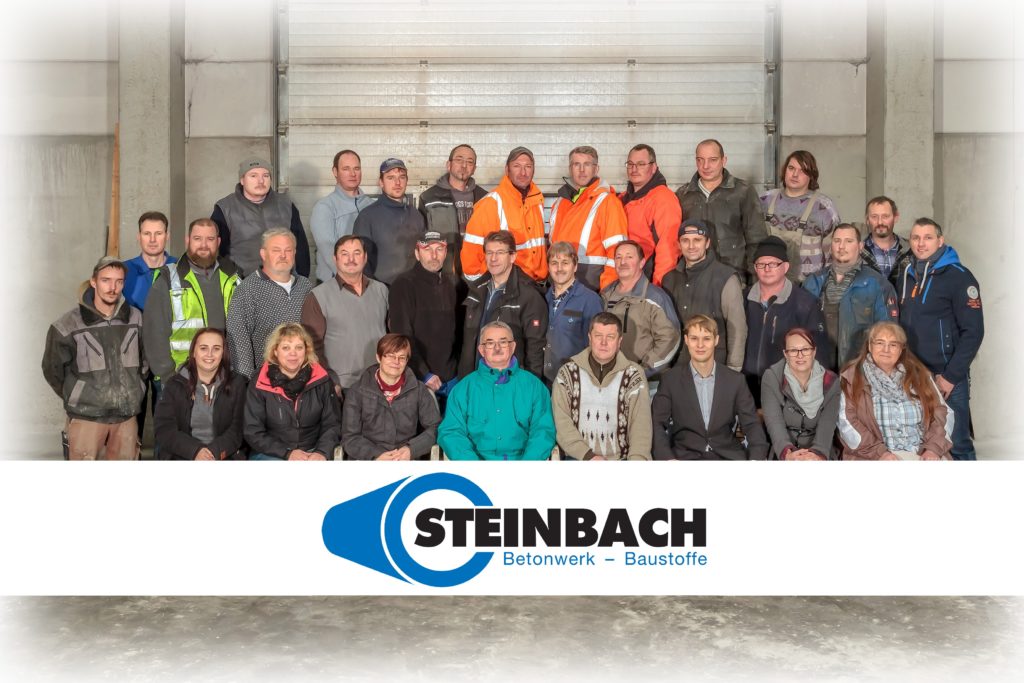 Belegschaft Betonwerk Steinbach